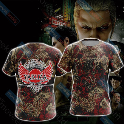 Yakuza Unisex 3D T-shirt T-shirt