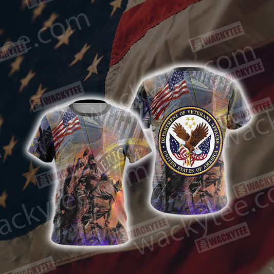 Department Of Veterans Affairs US Of America Unisex 3D T-shirt