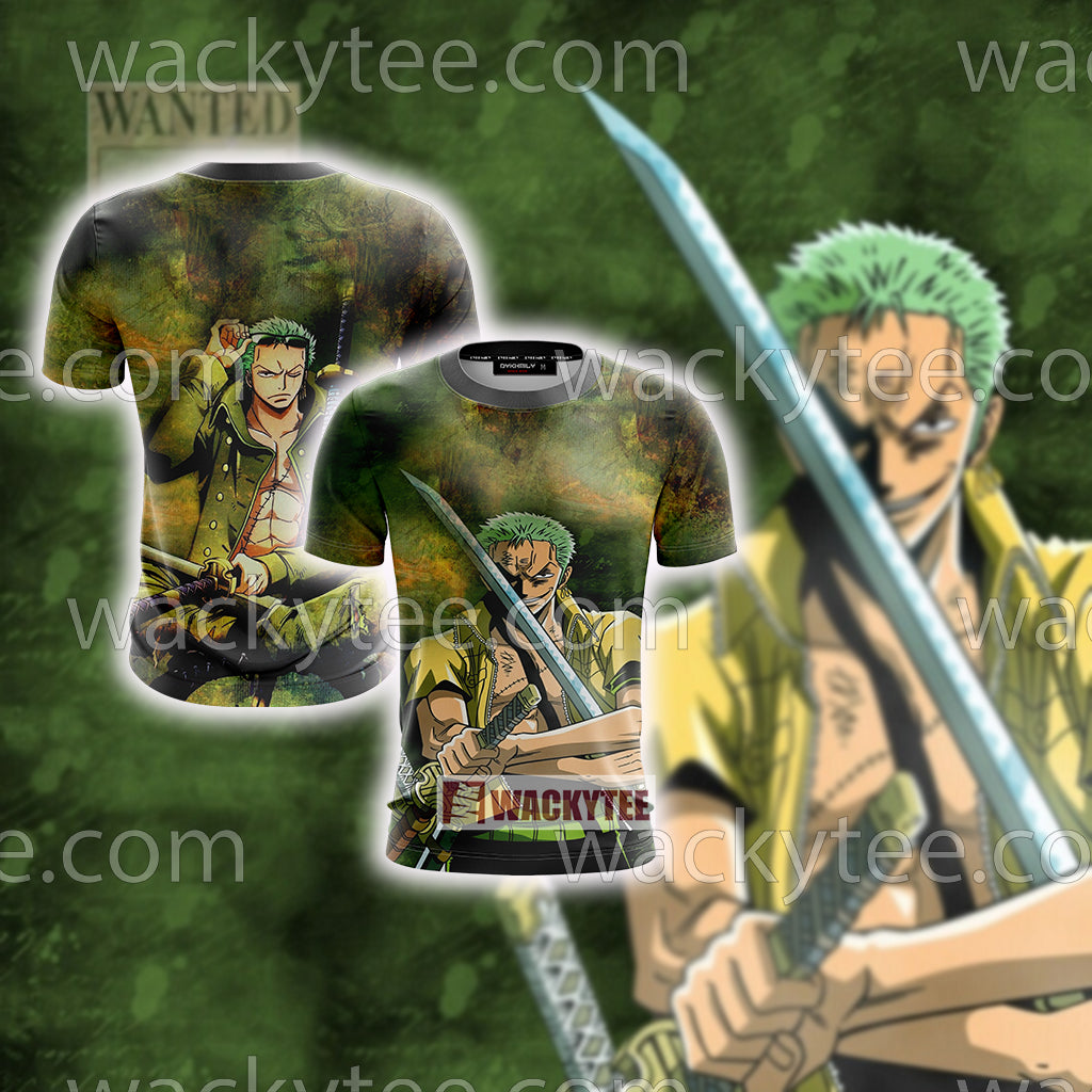 One Piece Roronoa Zoro 3D T-shirt T-shirt