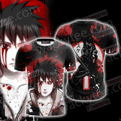 Naruto: Sasuke Unisex 3D T-shirt T-shirt