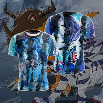 Digimon - Garurumon New Unisex 3D T-shirt