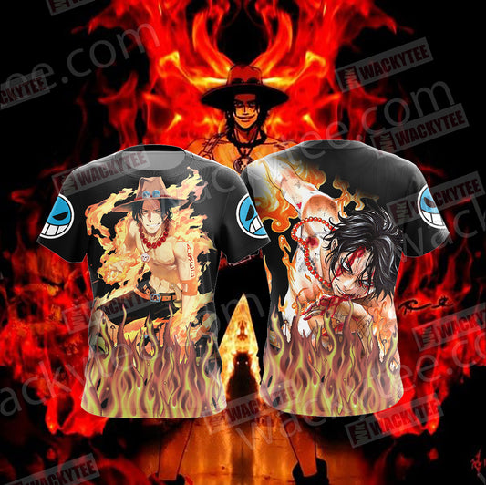 One Piece - Ace New Style Unisex 3D T-shirt T-shirt