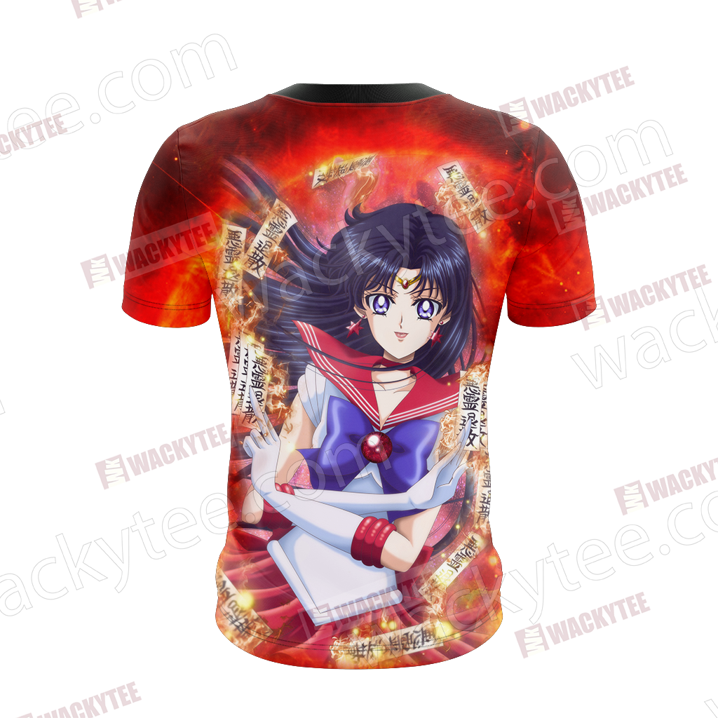 Sailor Moon Sailor Mars (Rei Hino) Unisex 3D T-shirt