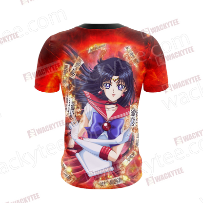 Sailor Moon Sailor Mars (Rei Hino) Unisex 3D T-shirt