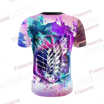 Attack On Titan Scouting Legion Unisex 3D T-shirt