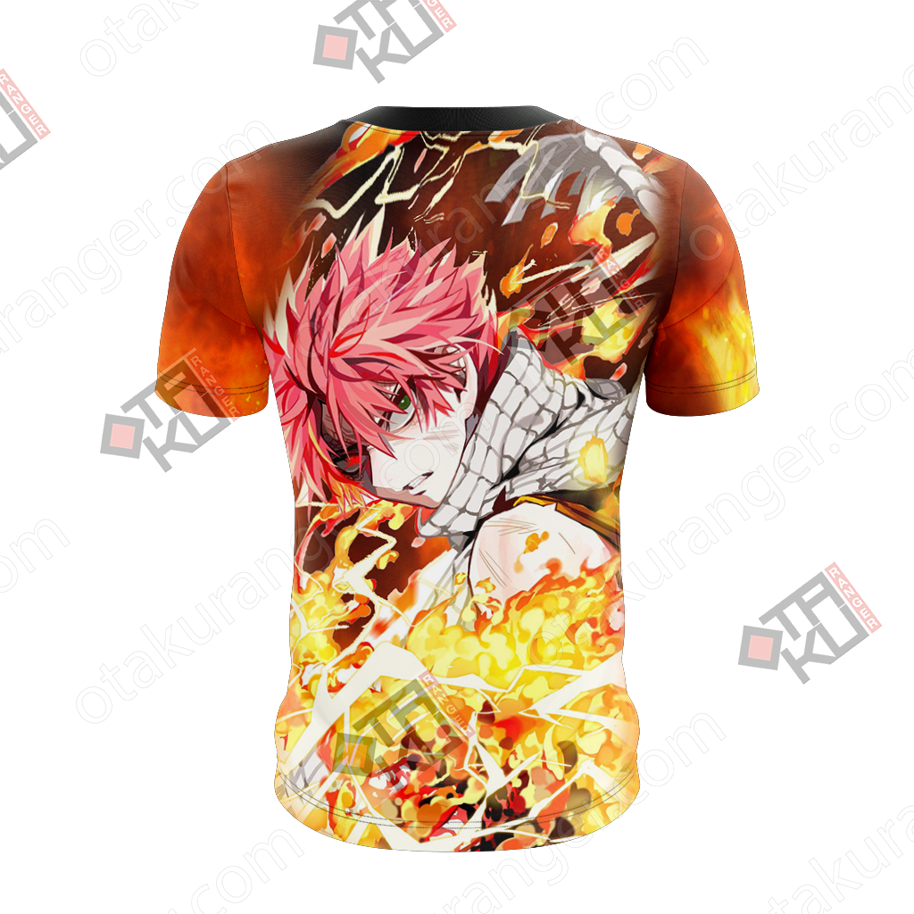Fairy Tail: Dragon Cry Natsu Dragneel New Look Unisex 3D T-shirt