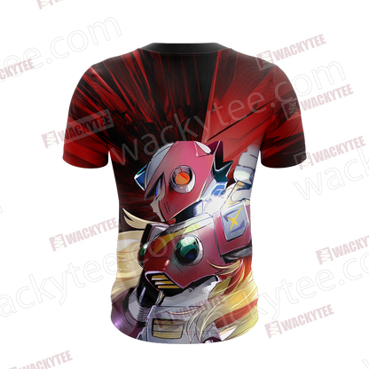 Megaman - Zero Unisex 3D T-shirt