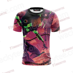Neon Genesis Evangelion EVA01 New Look Unisex 3D T-shirt