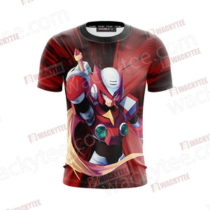 Megaman - Zero Unisex 3D T-shirt