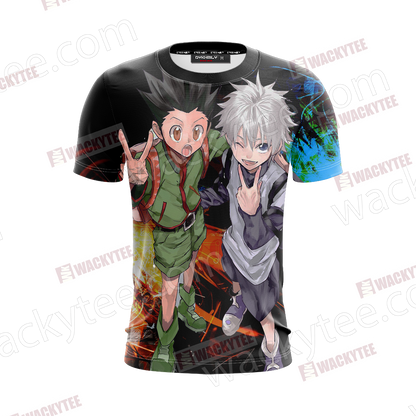 Hunter x Hunter Gon And Killua 3D T-shirt