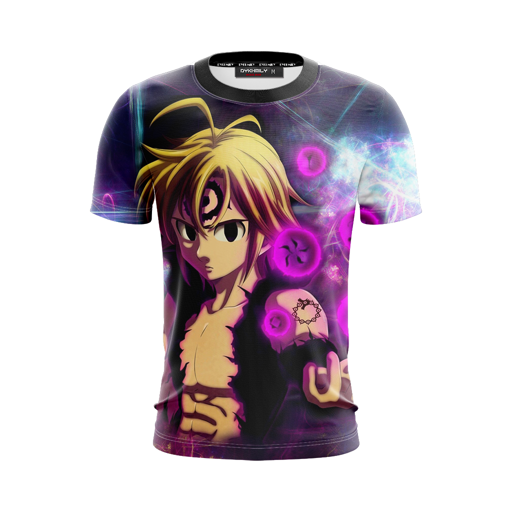 The Seven Deadly Sins Meliodas Assault Mode 3D T-shirt