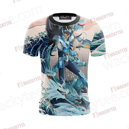 Saint Seiya Dragon Shiryu Unisex 3D T-shirt