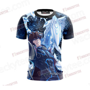 Yu Gi Oh! Seto Kaiba And Blue-eyes White Dragon Unisex 3D T-shirt