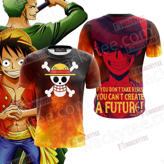 One Piece - Luffy Unisex 3D T-shirt