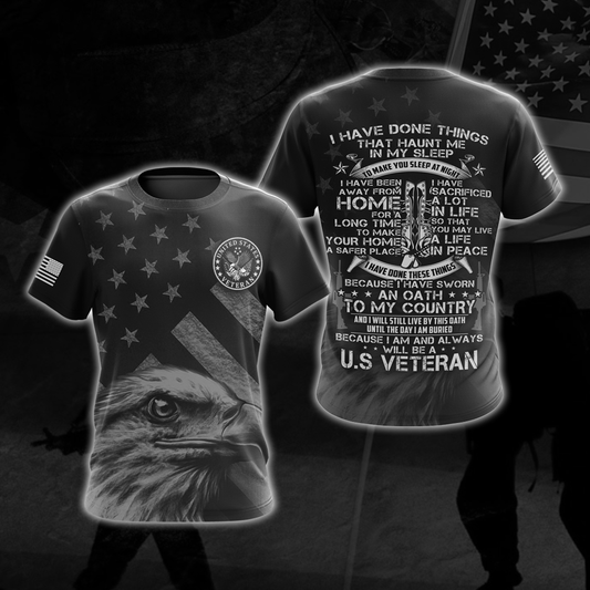 Because I Am And Always Will Be US Veteran T-shirt Zip Hoodie Pullover Hoodie T-shirt