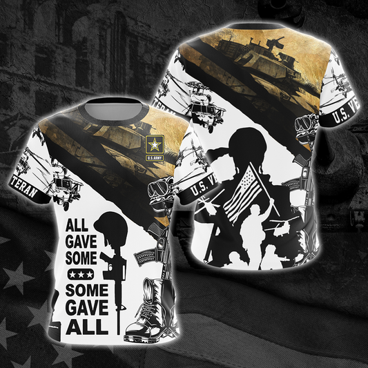 US Army Veteran T-shirt Zip Hoodie Hawaiian shirt T-shirt