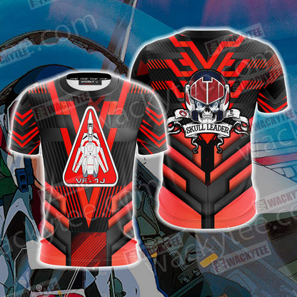 The Super Dimension Fortress Macross - Skull Leader Unisex 3D T-shirt T-shirt