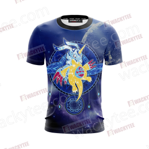 Digimon New Garurumon 3D T-shirt