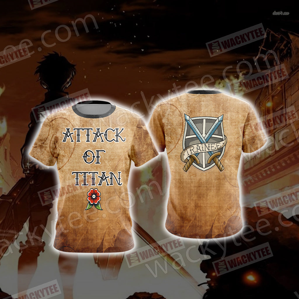 Attack On Titan - Trainee New Unisex 3D T-shirt