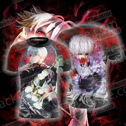 Tokyo Ghoul Kaneki Ken Unisex 3D T-shirt T-shirt