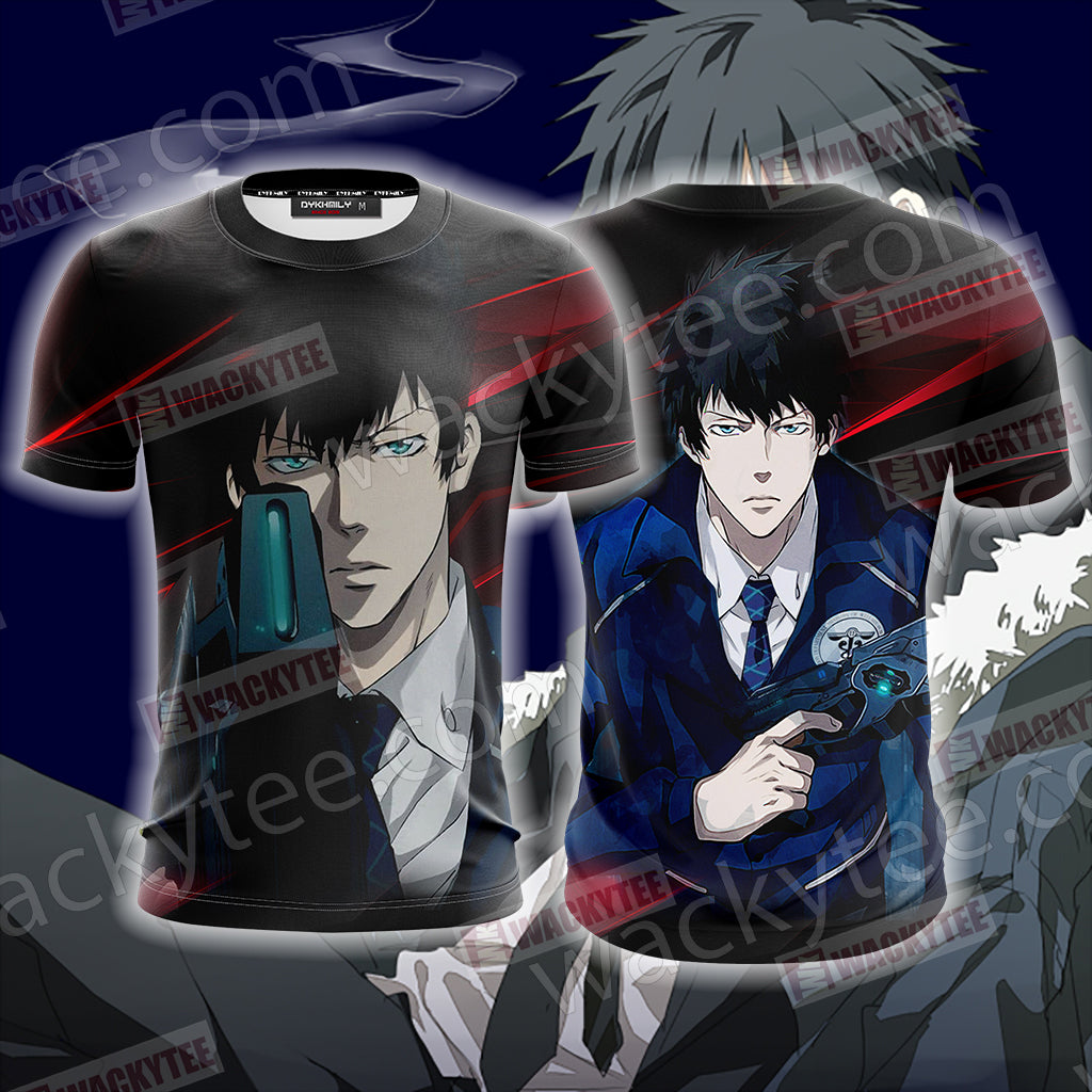 Psycho-Pass Shinya Kogami 3D T-shirt T-shirt