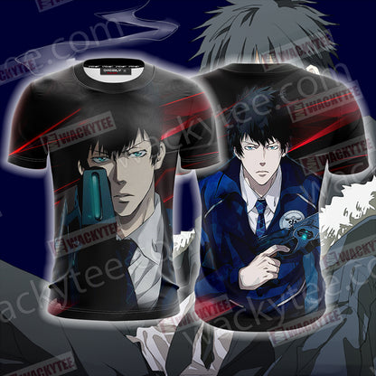 Psycho-Pass Shinya Kogami 3D T-shirt T-shirt