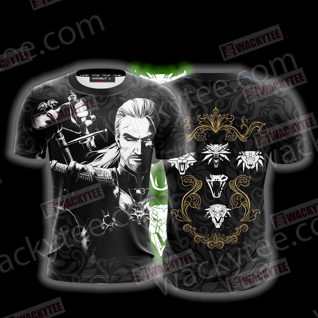 The Witcher - Witcher Sign 3D T-shirt T-shirt