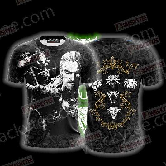 The Witcher - Witcher Sign 3D T-shirt T-shirt