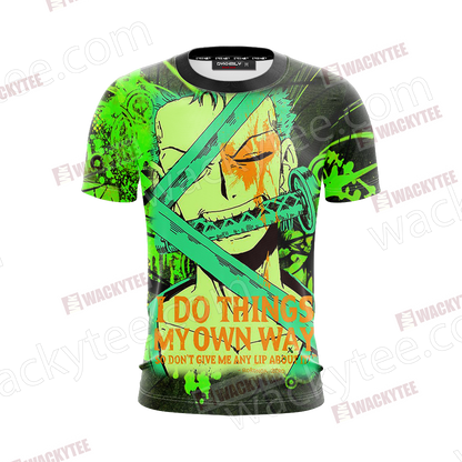 One Piece - Zoro Unisex 3D T-shirt