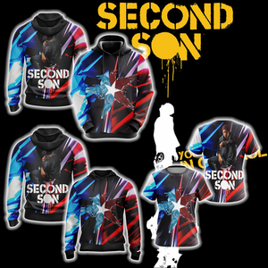 Infamous: Second Son Unisex 3D Hoodie