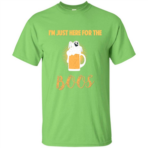 Im Just Here for Boos Funny Halloween T-shirt