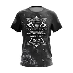 Viking Prayer Unisex 3D T-shirt Zip Hoodie Pullover Hoodie
