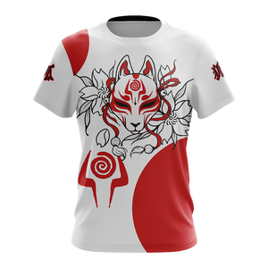 Ninetail fox Spirit Unisex 3D T-shirt