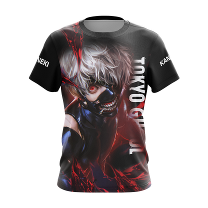 Tokyo Ghoul - Kaneki Ken Unisex 3D T-shirt