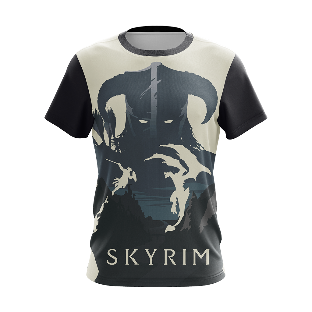 The Elder Scrolls: Skyrim Unisex 3D T-shirt