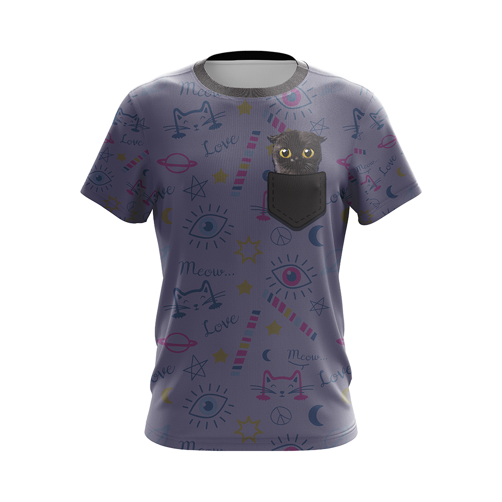 I Love Cats More Than People Unisex 3D T-shirt