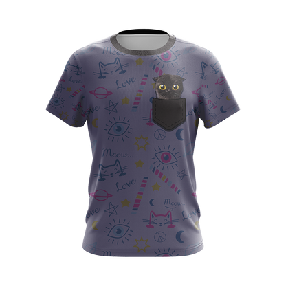 I Love Cats More Than People Unisex 3D T-shirt