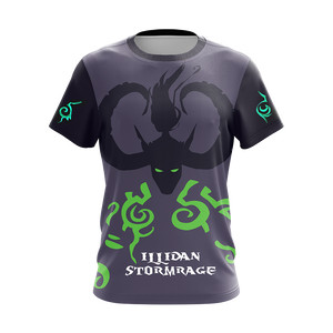 World Of Warcraft - Illidan Stormrage Unisex 3D T-shirt