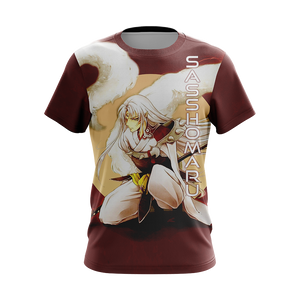 Inuyasha-Sesshomaru Unisex 3D T-shirt