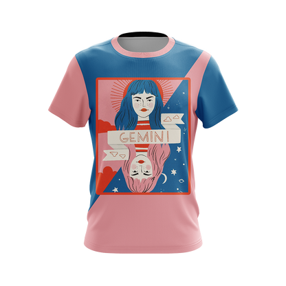 Gemini Birthday Unisex 3D T-shirt