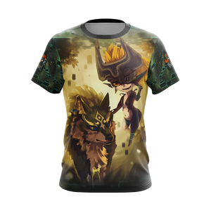 Legend of Zelda - Midna New Version Unisex 3D T-shirt   