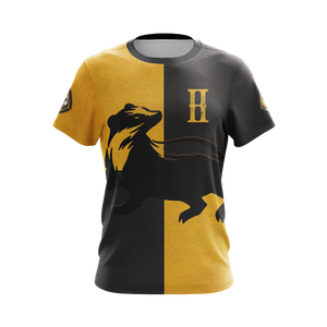 Hufflepuff Badgers Harry Potter New Look Unisex 3D T-shirt