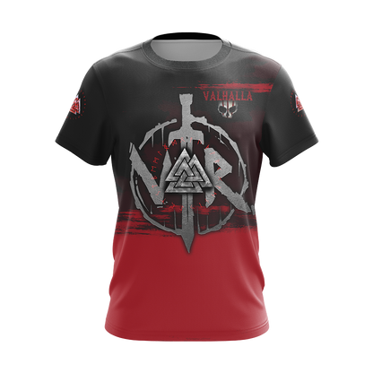 Viking Never Push A Man To Violence Who Has Been Looking For An Excuse To Die in Battle and Go To Valhalla Unisex T-shirt Zip Hoodie Pullover Hoodie