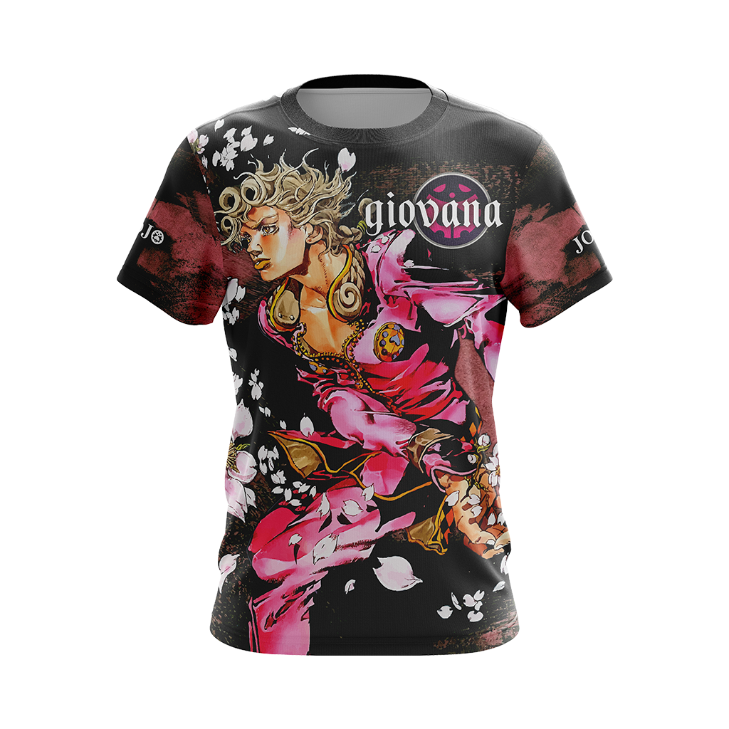 Jojo's Bizarre Adventure - Giovana Unisex 3D T-shirt