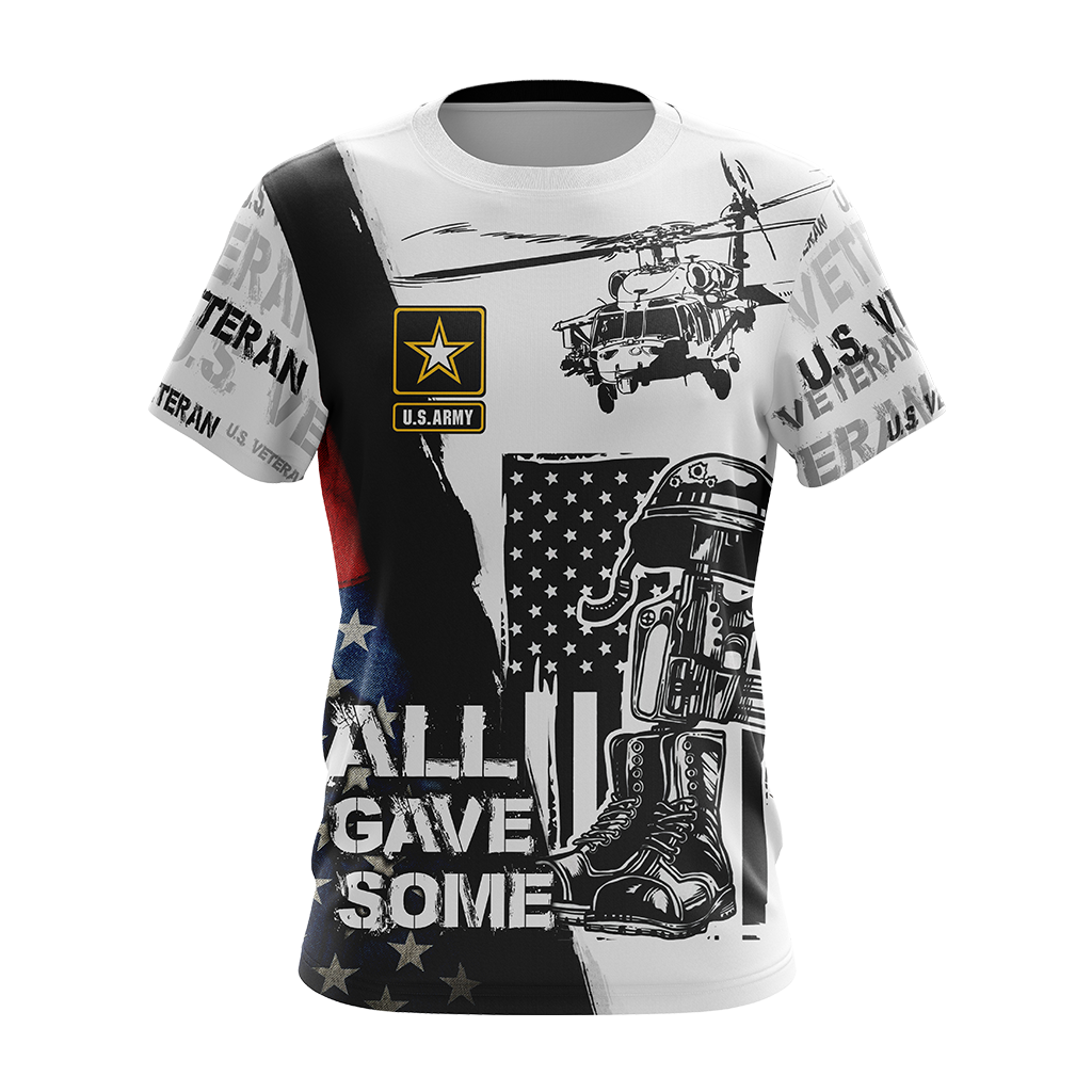 US Army Veteran T-shirt Zip Hoodie Hawaiian shirt