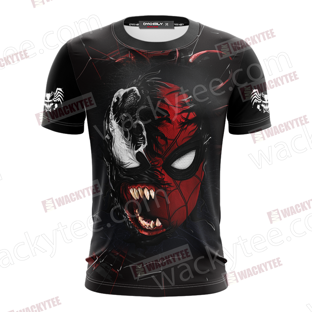 Spider-Man and Venom Unisex 3D T-shirt