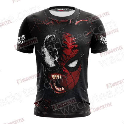 Spider-Man and Venom Unisex 3D T-shirt