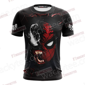 Spider-Man and Venom Unisex 3D T-shirt