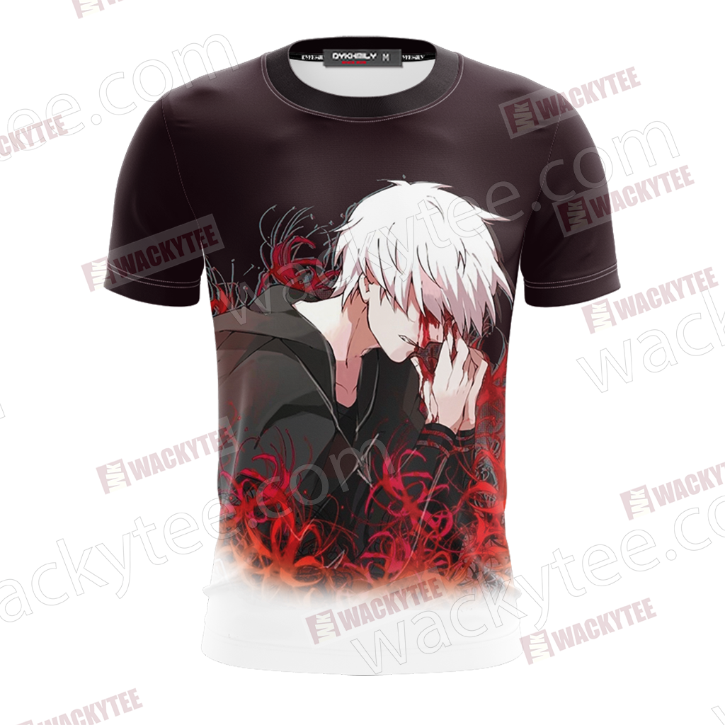 Tokyo Ghoul - Kaneki Ken New Version Unisex 3D T-shirt