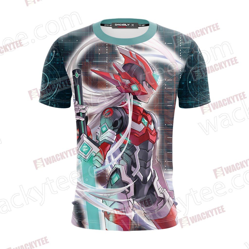 Mega Man - Rockman Zero Unisex 3D T-shirt